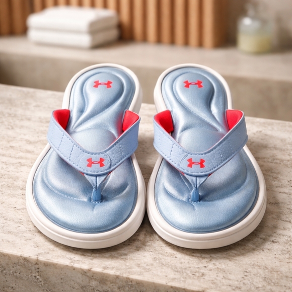 Under Armour Other - Nwt under armour slippers sandals youth girls 1 new